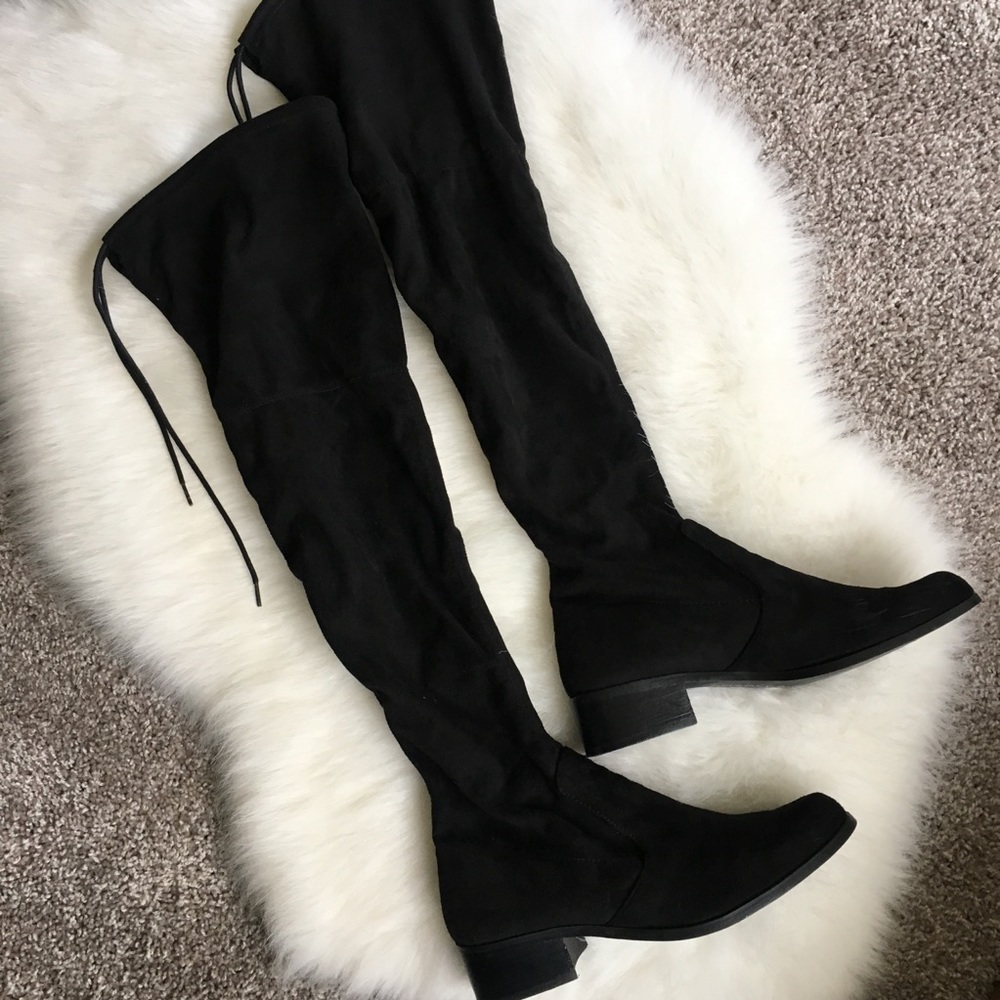 SALE ⭐️ Black Thigh-High Boots